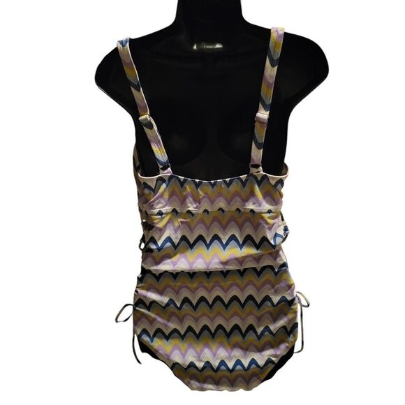 SANDFLOWER BATHING SUIT SIZE LARGE (12-14)  ^ - Picture 2 of 5